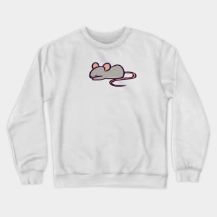 Cute Sleepy Rat Crewneck Sweatshirt